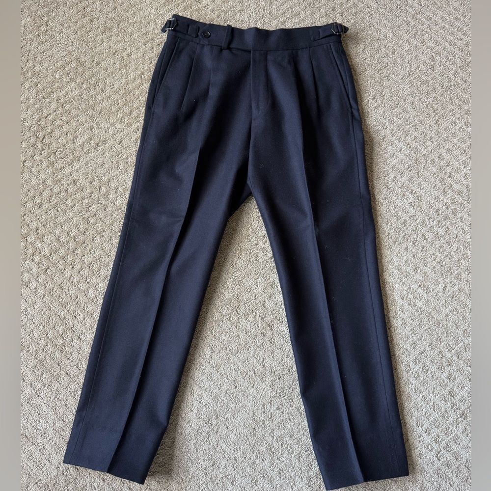 Suitsupply Braddon Navy Trousers